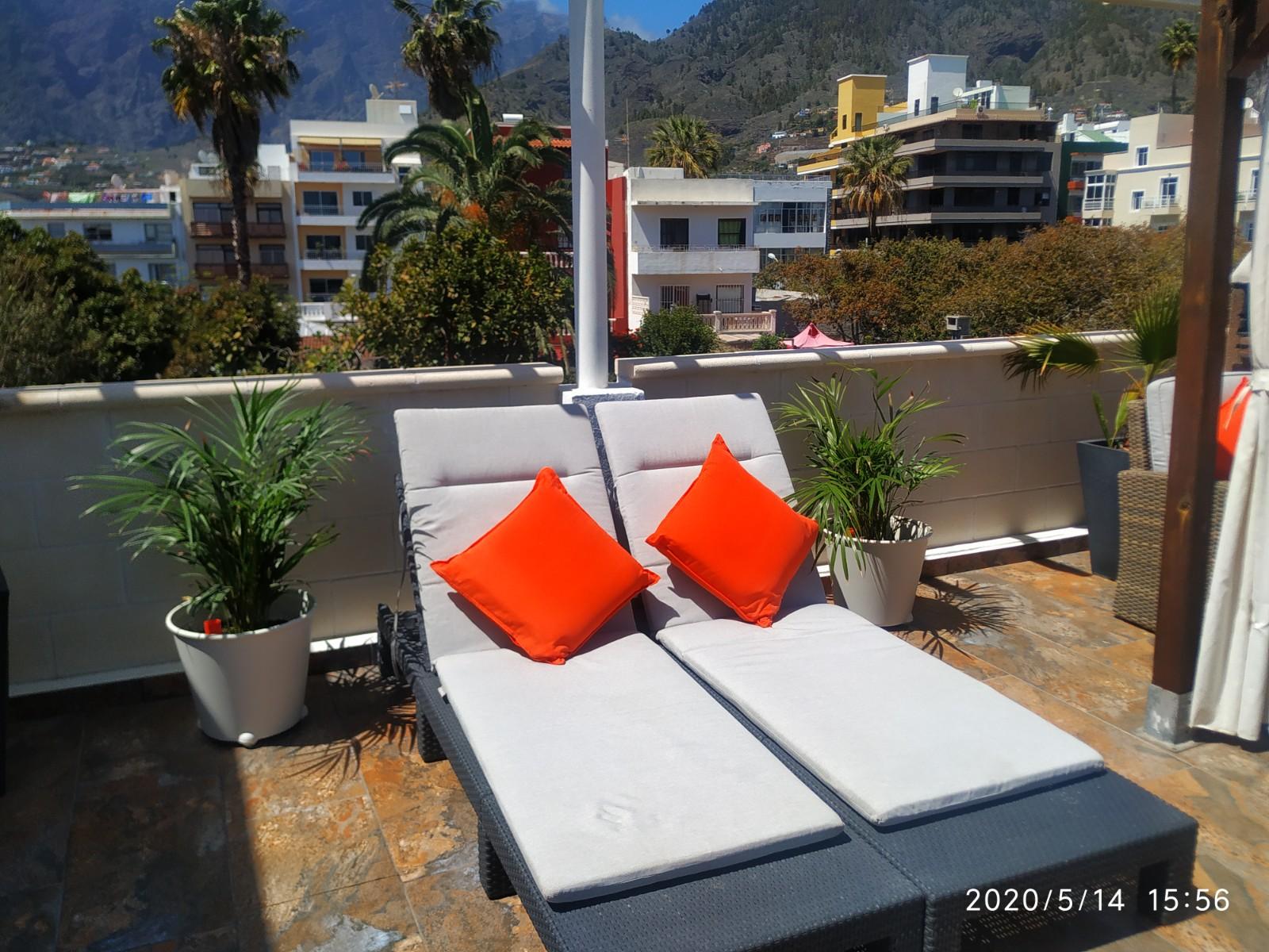Apartamentos El Patio Los Llanos De Aridane Eksteriør bilde