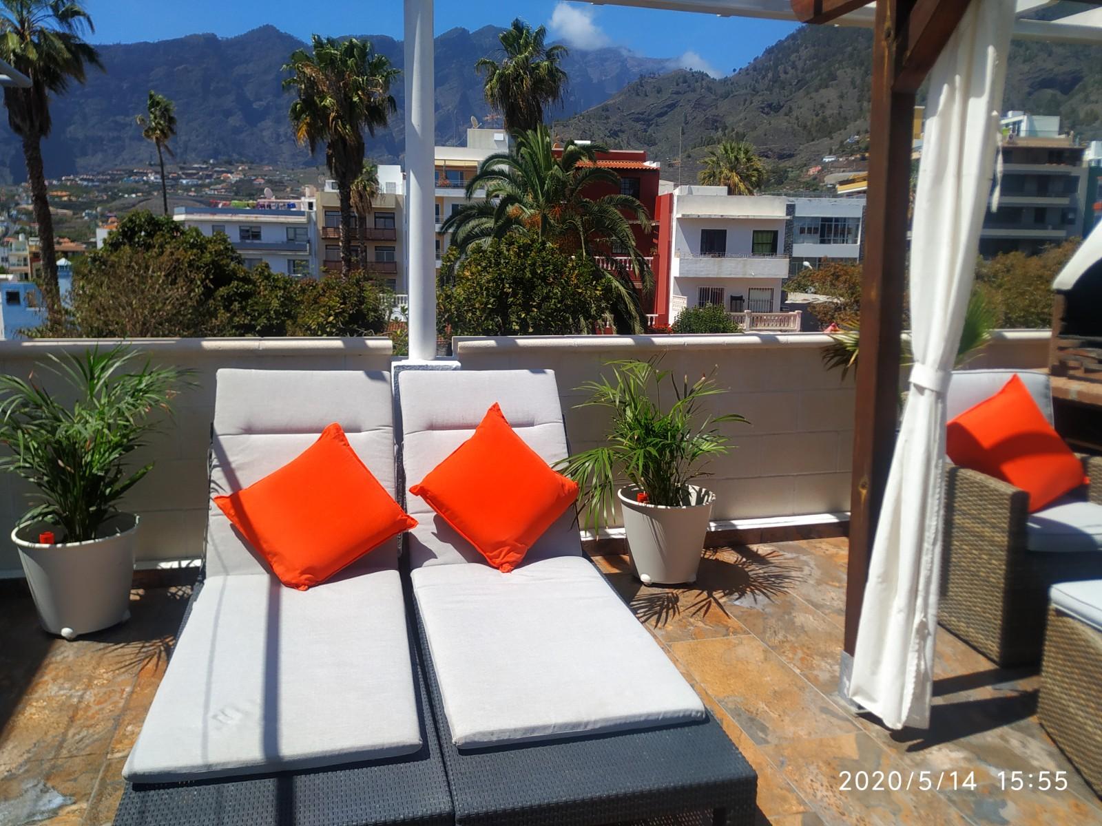 Apartamentos El Patio Los Llanos De Aridane Eksteriør bilde